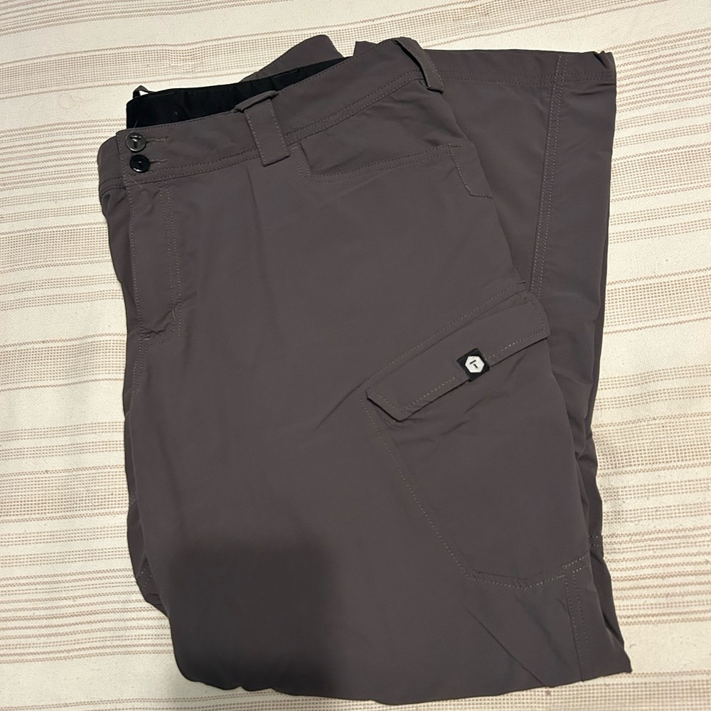 Men's Truewerk T1 Work Pants Gray Cargo Pants